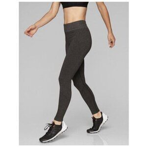 Athleta Brown Shimmer Seamless Tights Size Large‎